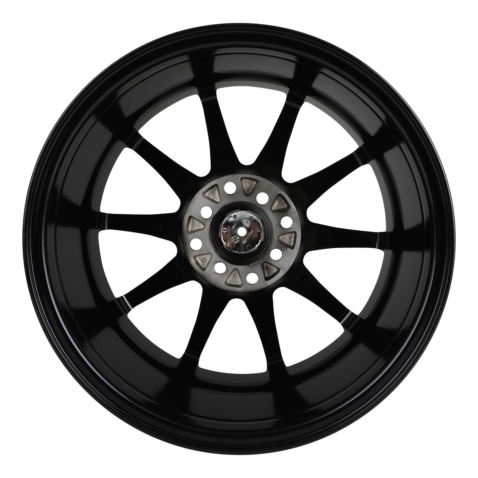 16x7 inch 4x100/114.3 PCD 38mm Offset Wheel Rim Matt Black KOEEP