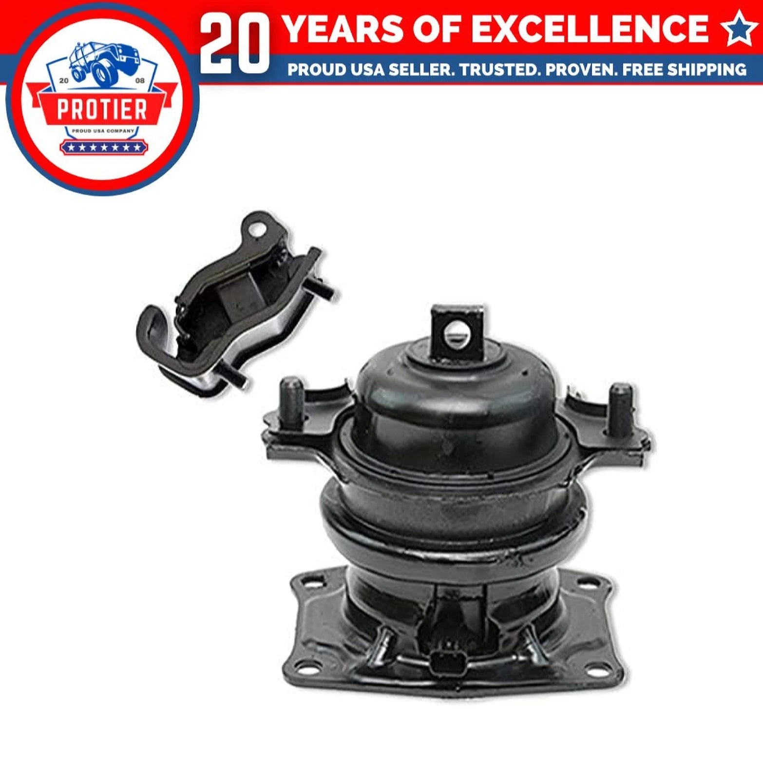 Fits 2005-2006 Honda Odyssey 3.5L i-VTEC AUTO Rear Motor & Front Trans Mount : 6B93BC-57