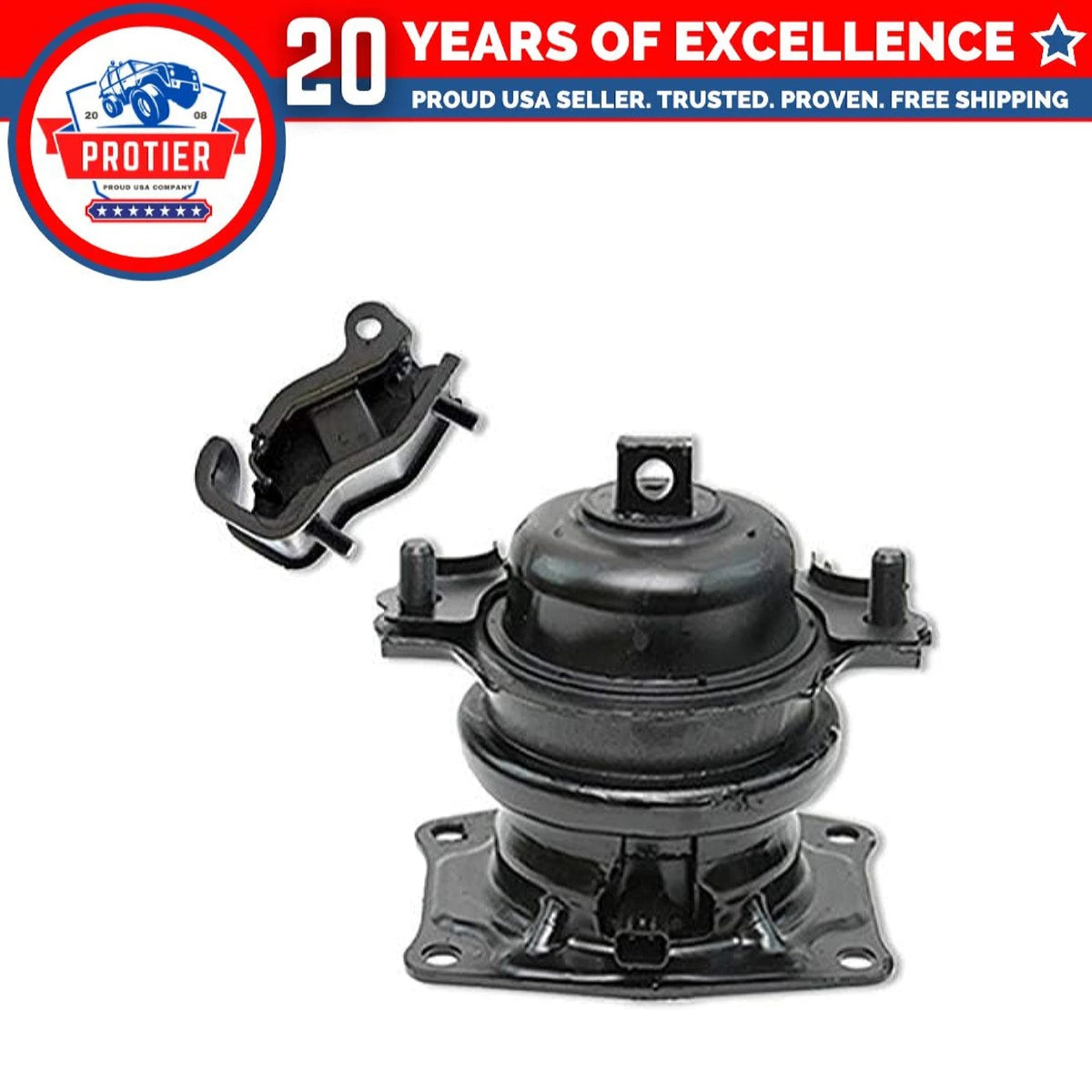 Fits 2005-2006 Honda Odyssey 3.5L i-VTEC AUTO Rear Motor & Front Trans Mount : 6B93BC-57
