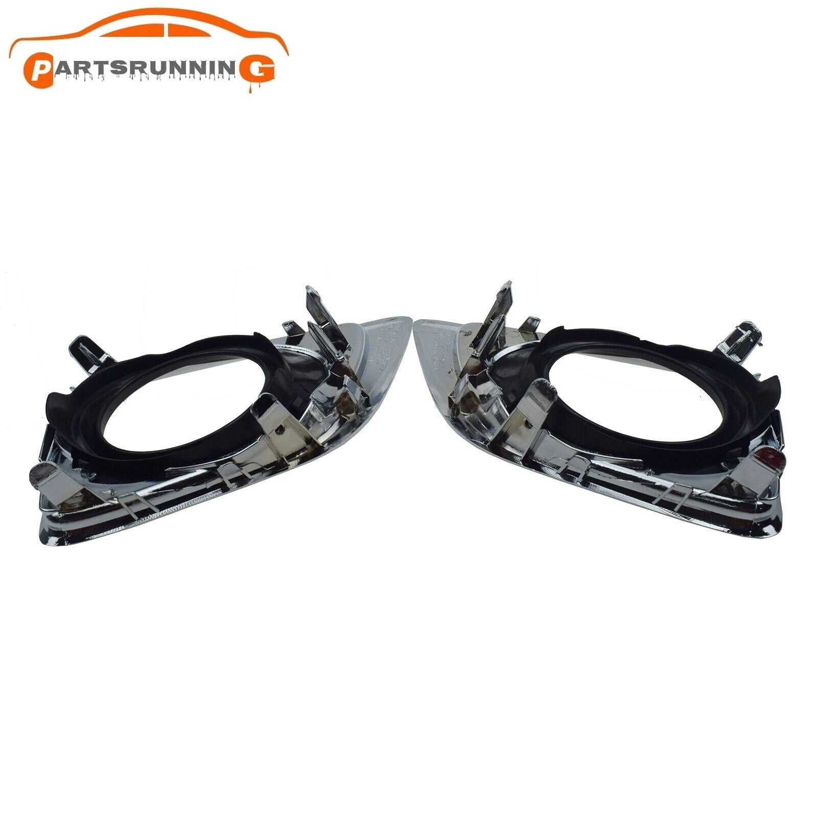 Pair Driver+Passenger Side Fog Light Bumper Cover Insert For 2013-16Toyota Venza 6B93BC-57