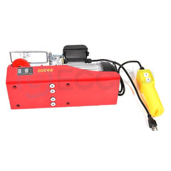 1500lb 700kg Electric Hoist Winch Lifting Engine Crane Automotive Steel Garage