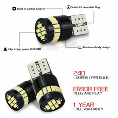 4X Canbus T10 168 194 LED Light Parking Bulb for 13-15 Honda Accord Sedan Coupe 6B93BC-57