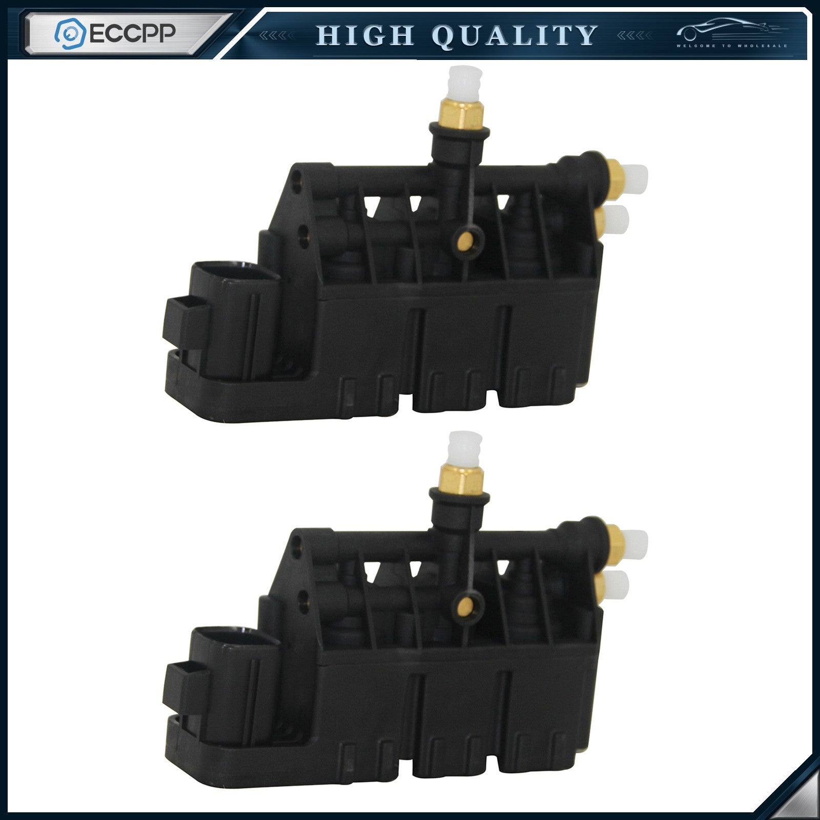 2X Air Supply Suspension Control Solenoid Valve For 2006-2013 Range Rover Sport 6B93BC-57