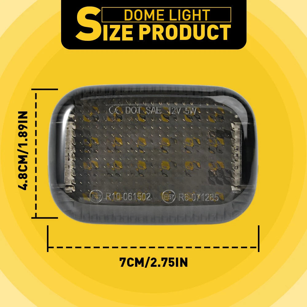 6x LED Interior Roof Light For 2015-2024 Ford Transit 150/250/350/350 HD Van EOA 6B93BC-57