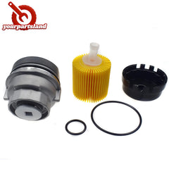 For TOYOTA Avalon Camry LEXUS Oil Filter Housing Cap & Plug & Filter 15620-31060 6B93BC-57