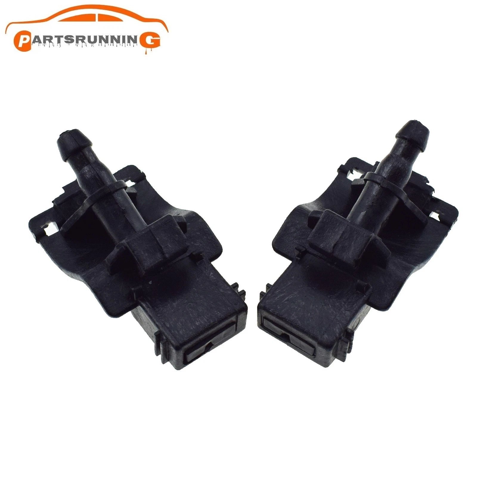 2x Front Windshield Washer Nozzle For Toyota Tacoma 2016-2023 Lexus ES250 RX350 6B93BC-57