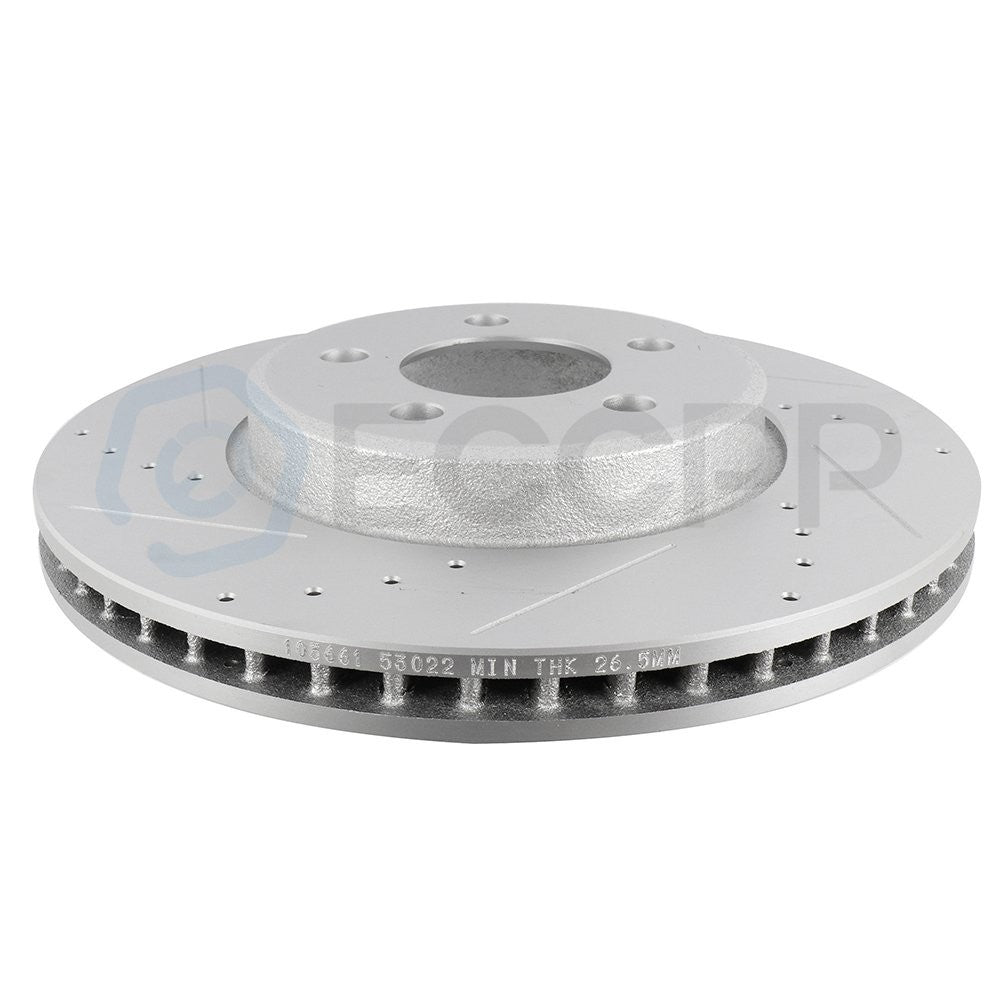 320mm Front Brake Rotors for 2005-2011 2012 2013- 2020 Challenger V6 RWD Magnum 6B93BC-57