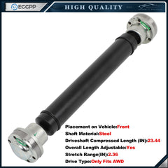 ECCPP Front Driveshaft For Dodge Durango 2014-21 V6 3.6L Jeep Grand Cherokee AWD ECCPP