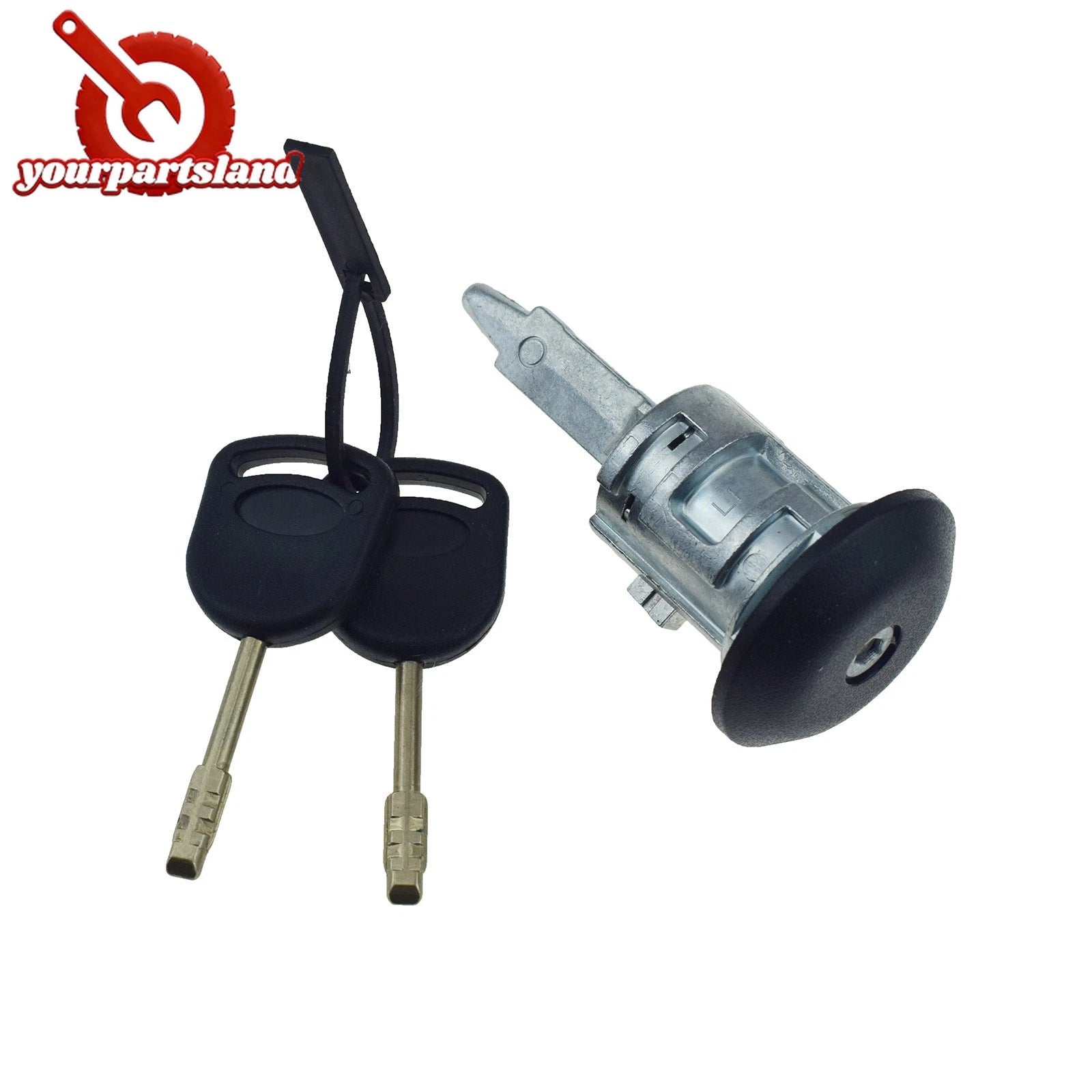 FRONT LEFT DOOR LOCK BARREL 4060639 FOR FORD TRANSIT MK7 06-14 MK6 00-06 W/ 2Key 6B93BC-57
