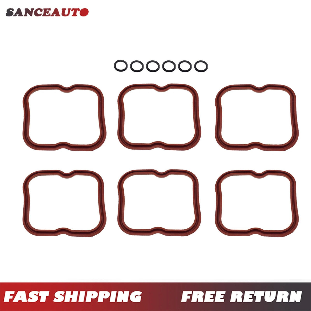 3902666,3930906 Valve Cover Gasket Set For 89-98 Dodge Cummins 5.9L 12V 3929795 6B93BC-57