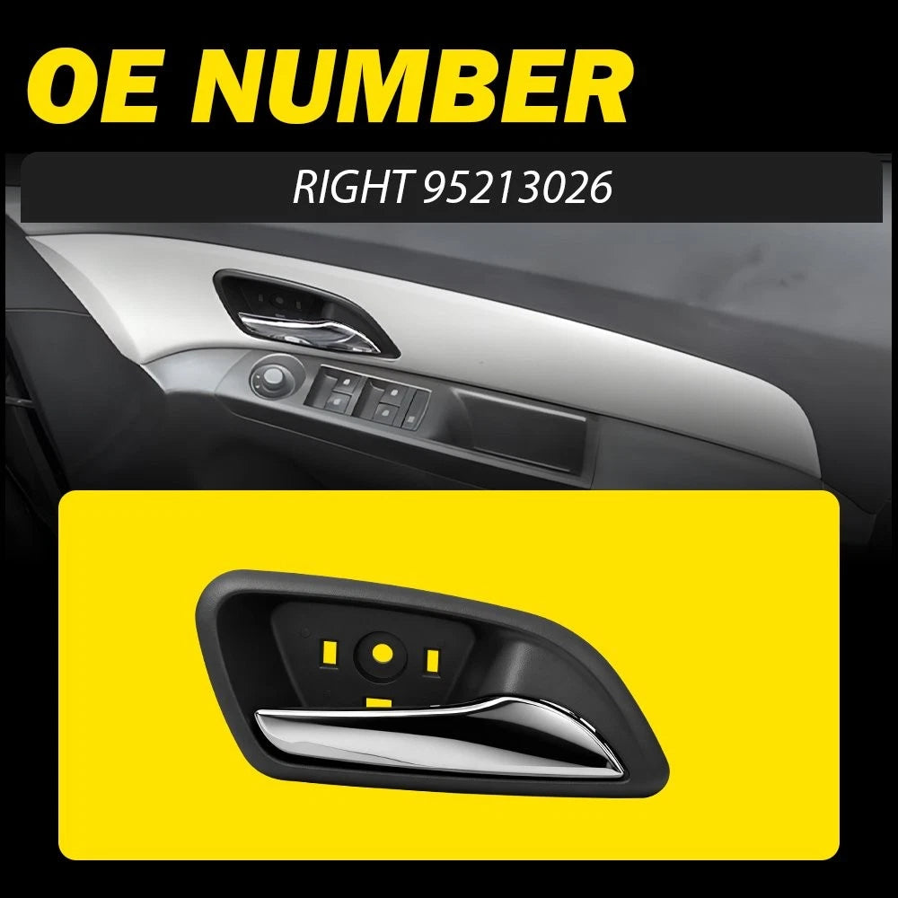 Interior Door Handle Right Passenger For 2011 12 13-2015 Chevy Cruze 95213026 EA 6B93BC-57