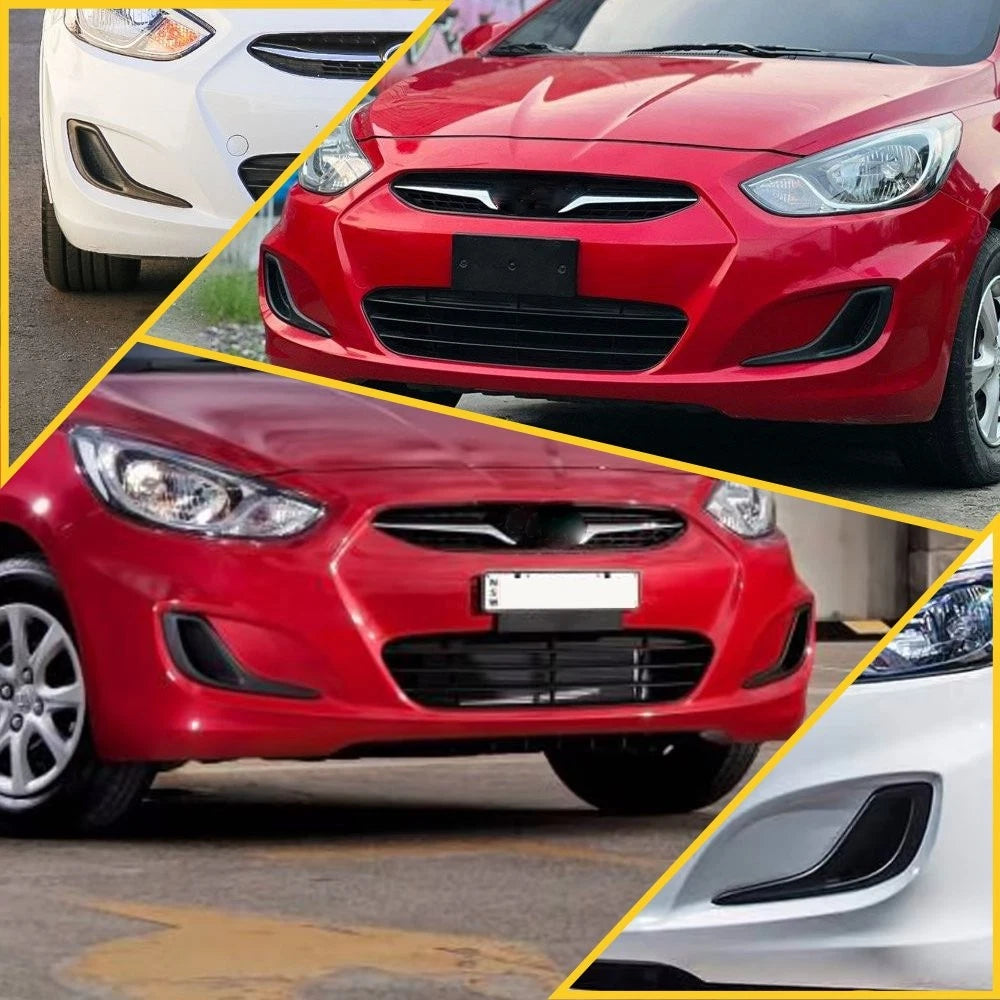 For Hyundai Accent 2012-2017 Left Right Side Front Fog Light Lamp Cover Bezel 6B93BC-57