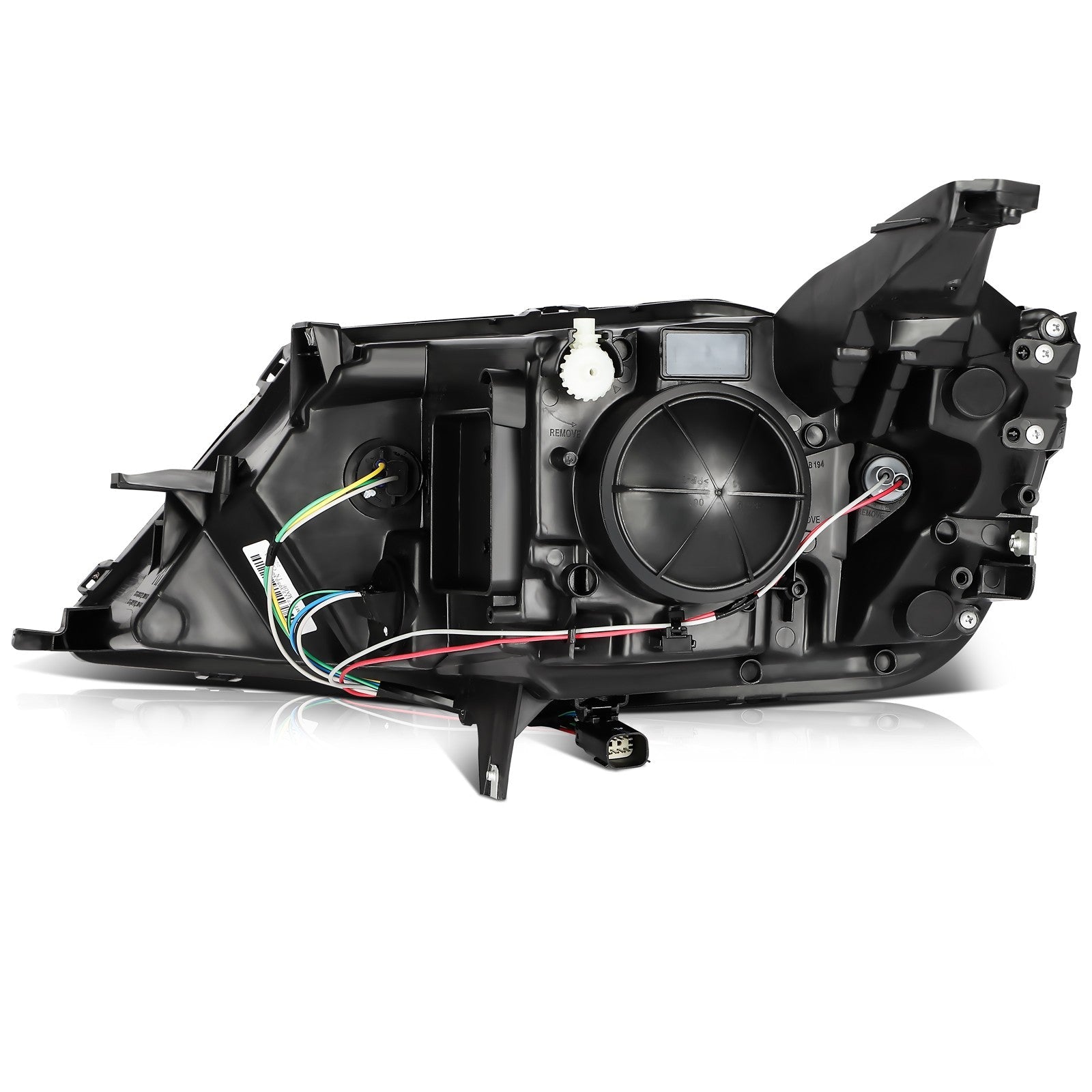 Pair Kit Halogen Headlights Assembly For 2014-2020 Chevrolet Impala Black Amber 6B93BC-57