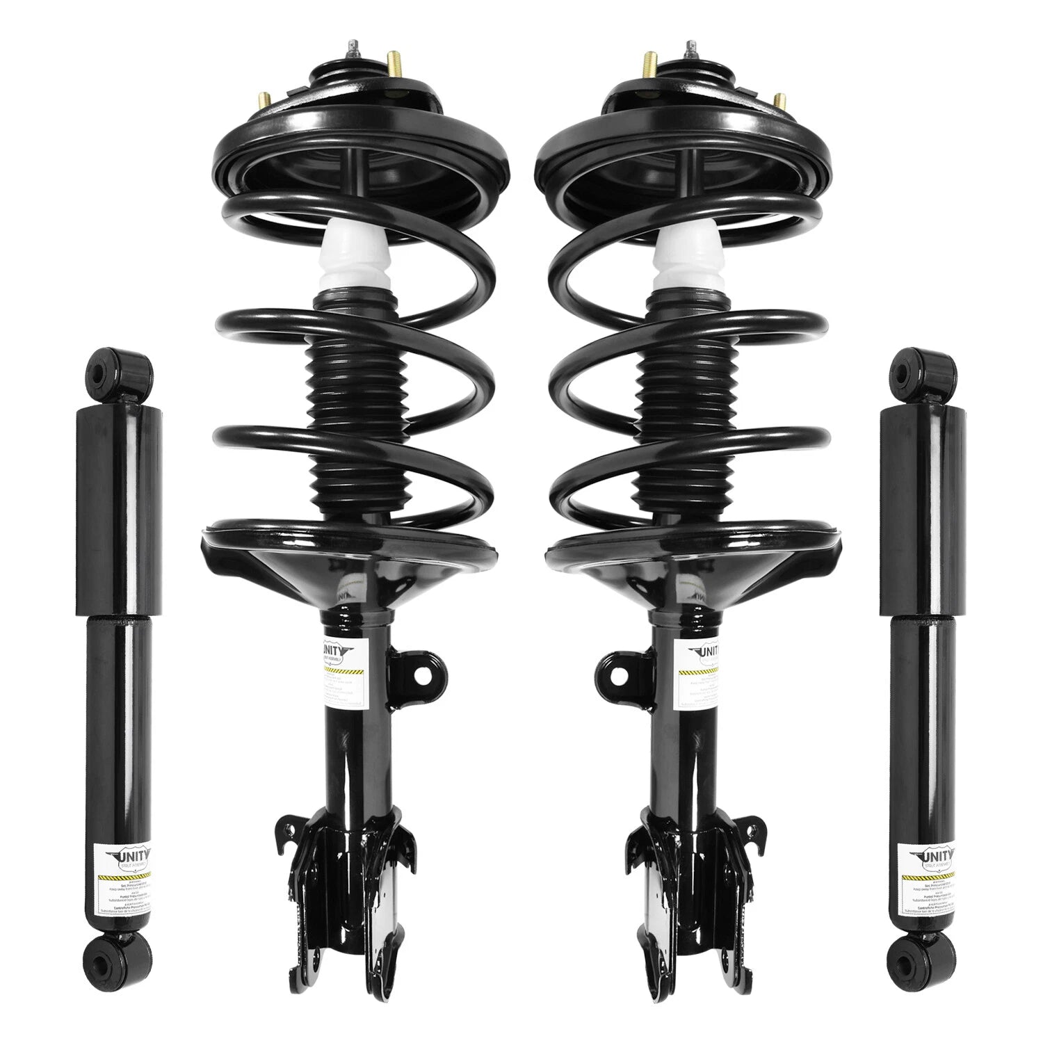 Front & Rear Complete Strut Assembly Shock Kit for 1999-2004 Honda Odyssey 6B93BC-57