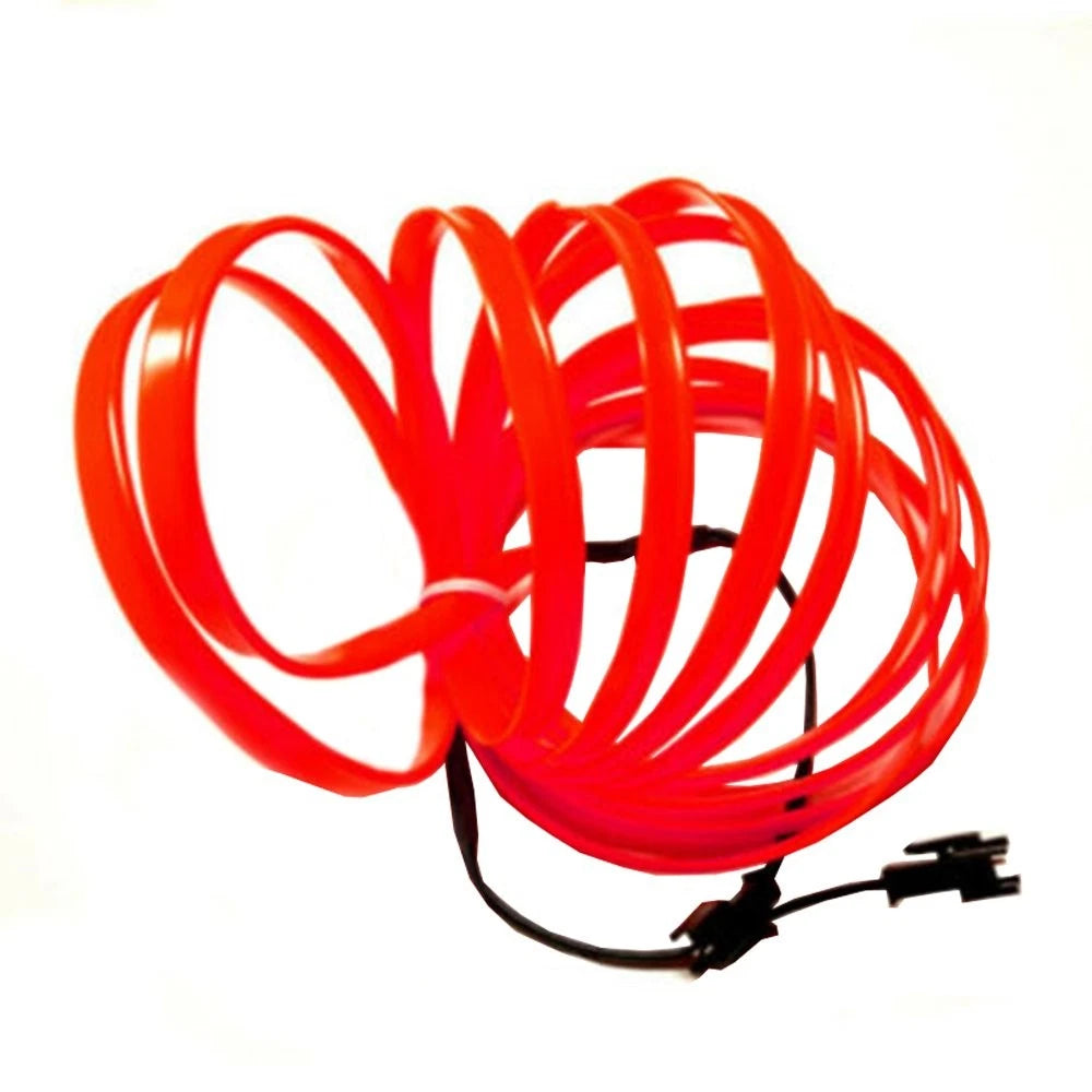 LED Auto Interior Atmosphere Strip Wire Light Car Decorative 5M Accessories 6B93BC-57