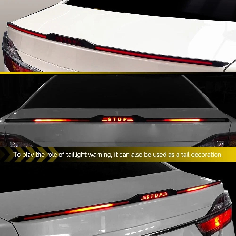 Sequential Spoiler Mounted LED 3rd Third Brake Stop DRL Taillight Warning Light 6B93BC-57