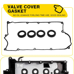 Valve Cover Gasket&Spark Plug Seals for 03-12 Hyundai Elantra 2.0L L4 1975cc EOA 6B93BC-57