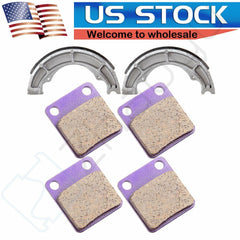 Brake Pads and Brake Shoes F + R For 2002-2007 Suzuki LTF400 2x4 Carbon Fiber 6B93BC-57