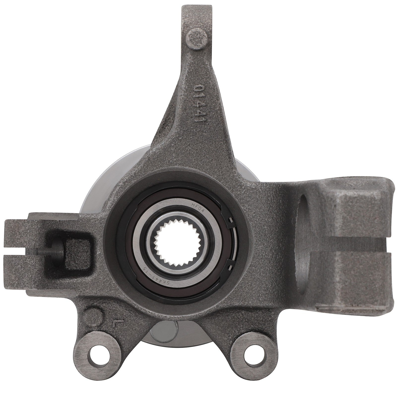 1Pc Wheel Hub Bearing Knuckle Assembly Front Left For Ford Focus 4 Lug 2006-2011 6B93BC-57