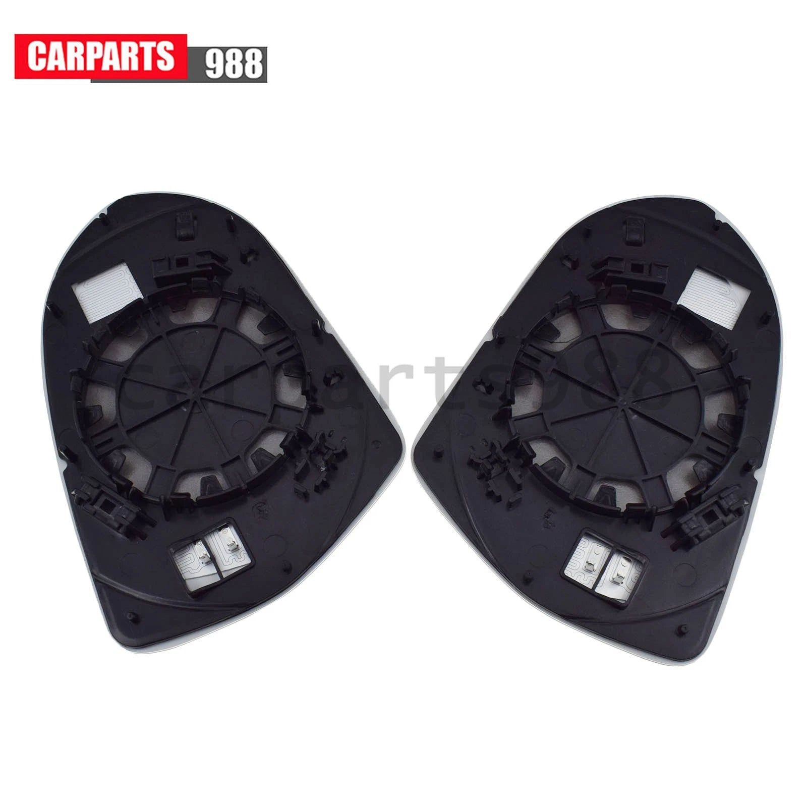 2Pcs Left Right Rearview Heated Mirror Glass for Kia Niro 2016-2021 87611-G5030 6B93BC-57
