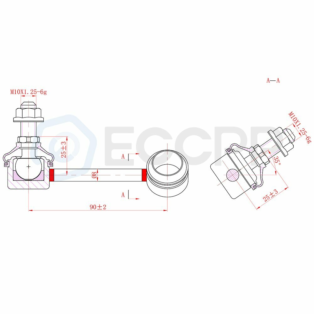 For 2000-2003 Nissan Maxima 8pcs Front Lower Ball Joint Tie Rod Sway Bars Kit 6B93BC-57
