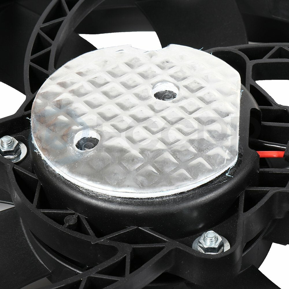 Radiator Condenser Cooling Fan Assembly For 2011 2012 2013 2014 Ford Edge 3.7L 6B93BC-57