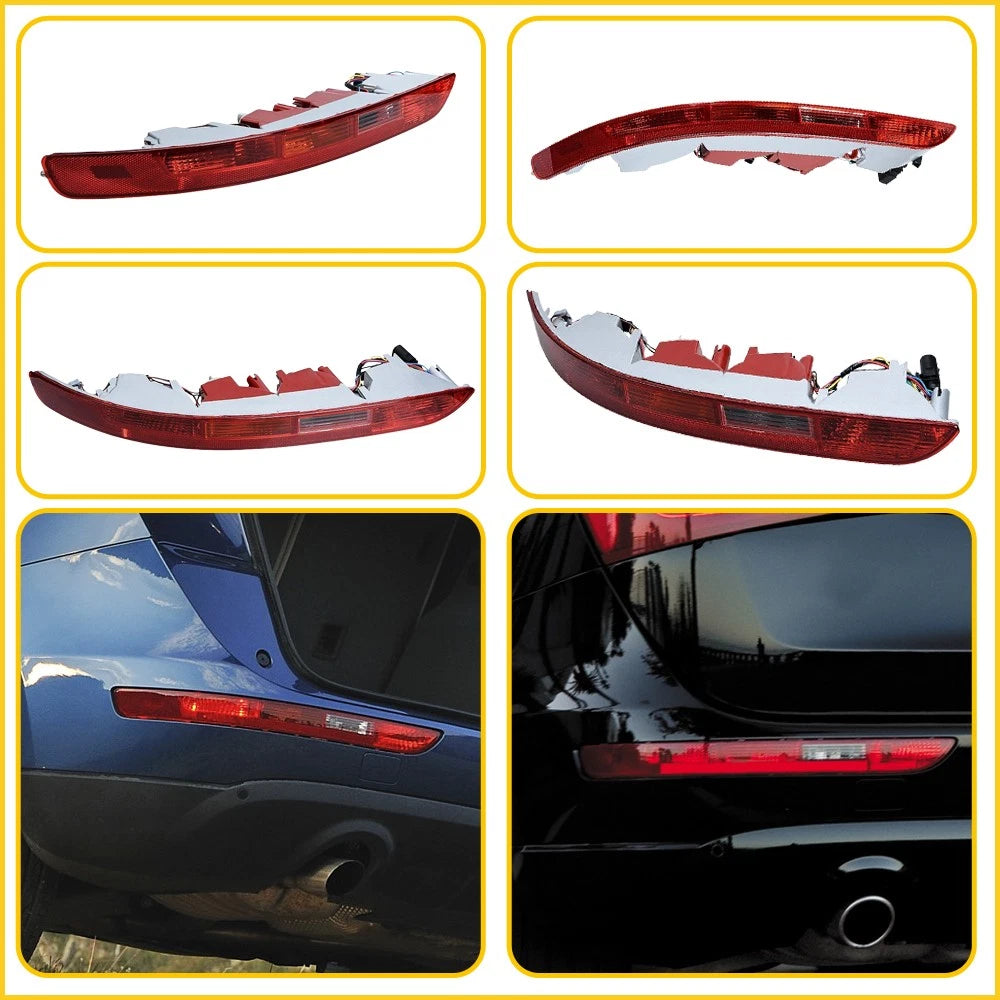 For Audi Q5 2009-2016 Side Left Rear Lower Tail Light Lamp Bumper Reflector USA 6B93BC-57