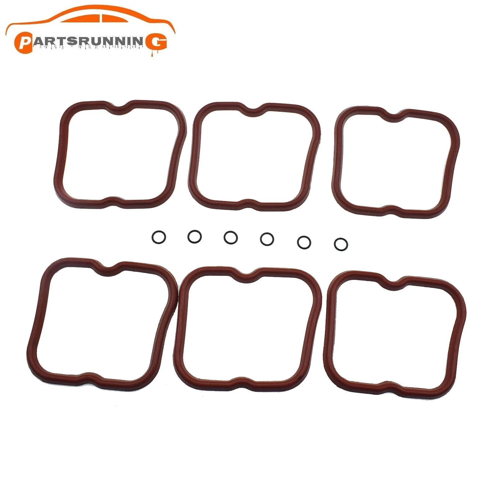 6 set Valve Cover Gasket For Dodge Cummins 12 V 5.9L 12V 6BT 5.9 3902666 3910824 6B93BC-57