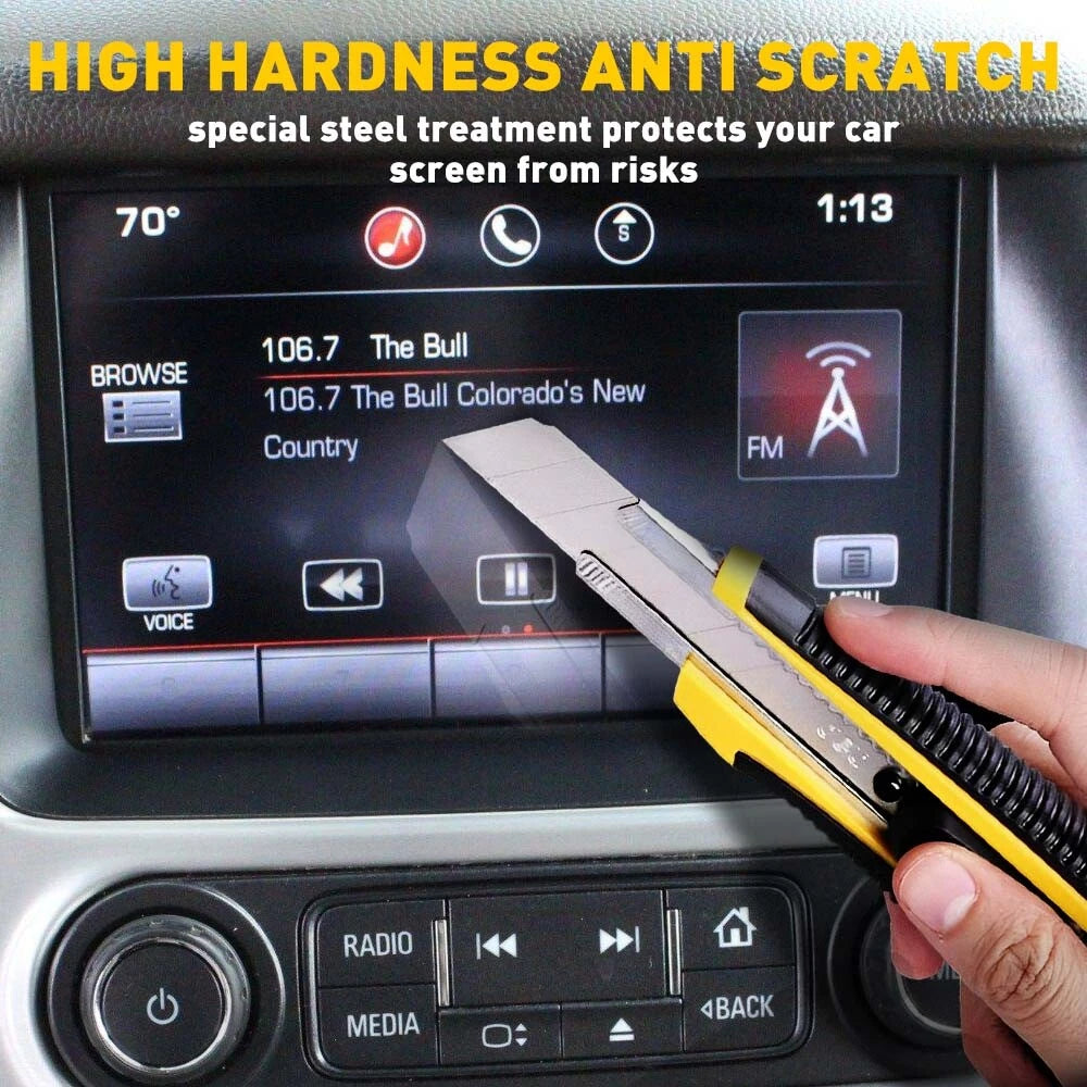 For 2015-2018 Chevy GMC REPLACEMENT Touch-screen GLASS Digitizer DJ080PA-01A EOA 6B93BC-57