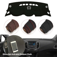 Console Dashboard Suede Mat Protector Sunshield Cover Fit For Chevy Cruze 16-18