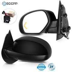 Power Mirrors For 07-13 Chevy Silverado 1500 Heated w/ Memory Signal Light 6B93BC-57