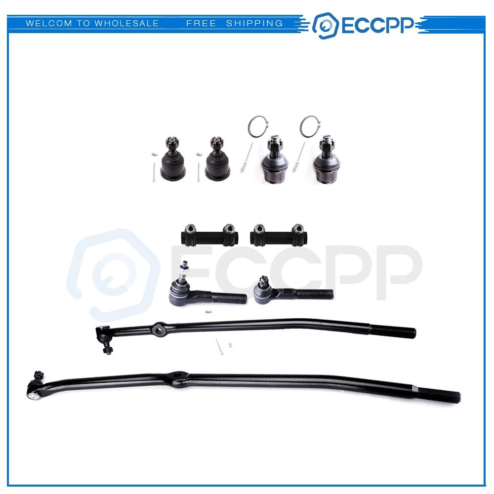 10Pcs For Dodge Ram 2500 Ram 3500 Front Ball Joints Tie Rods Adjusting Sleeves 6B93BC-57