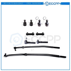 10Pcs For Dodge Ram 2500 Ram 3500 Front Ball Joints Tie Rods Adjusting Sleeves 6B93BC-57