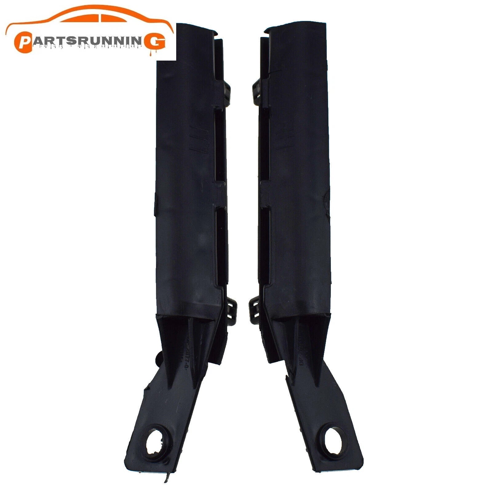2x Front Bumper Support Brackets Set LH&RH for 2007-2012 Nissan Versa 62224EM30A 6B93BC-57