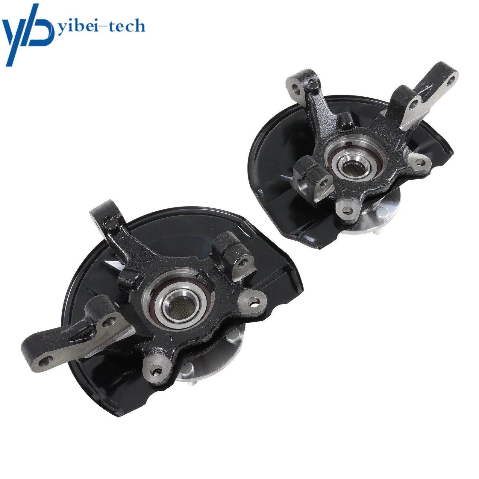 Pair Front Steering Knuckle & Hub Bearing Assembly For Dodge Caliber 2007-2012 6B93BC-57