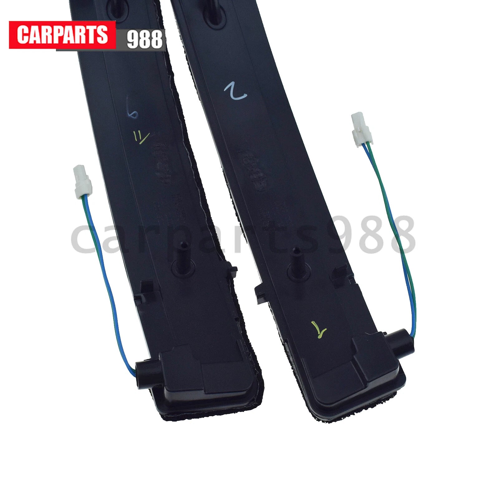 2Pcs LH RH Mirror Turn Signal Lamp For Nissan Juke Qashqai 261654CL6B 261604CL6B 6B93BC-57