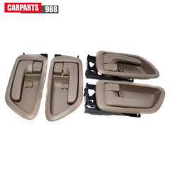 4Pcs Beige Inside Door Handle Front Rear for Toyota 2001-07 Sequoia 04-06 Tundra 6B93BC-57