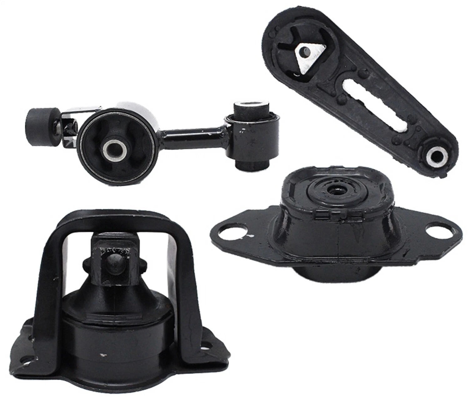 Engine Mount Set compatible with Nissan 2007-2014 Versa Cube L4 6B93BC-57