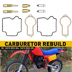 Fit For 1983-1984 Honda XR500 Carburetor Carb Rebuild Kit Repair Replacement EOA 6B93BC-57