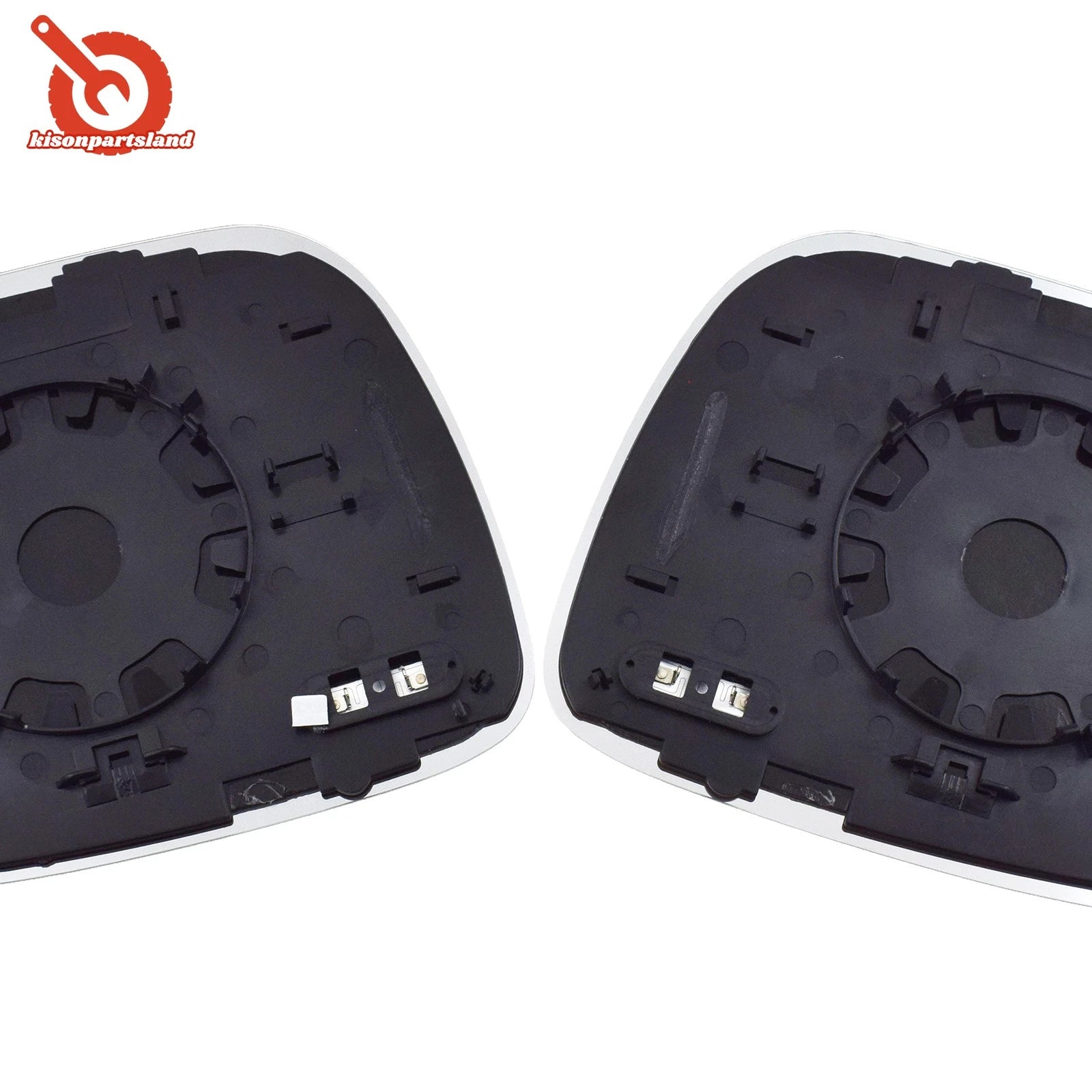 2pcs For VW Touareg 2002 2003 2004 2005 2006 2007 Heated Wing Door Mirror Glass 6B93BC-57