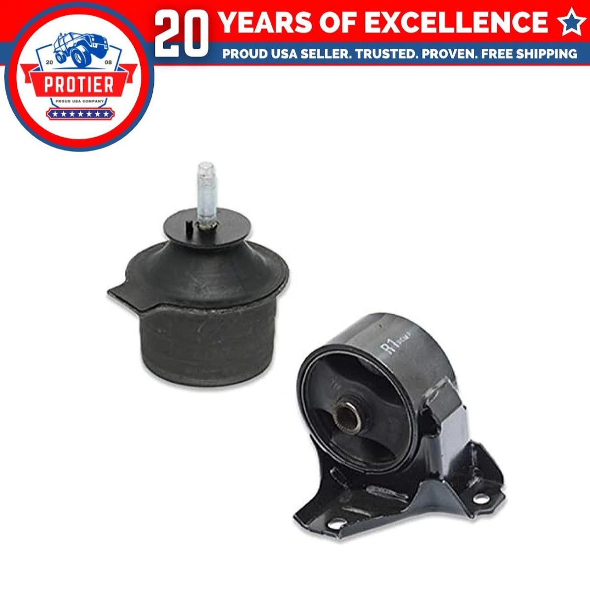 Fits 2006-2010 Hyundai Azera 3.3L 3.8L Front & Front RT Insulator Motor Mount : 6B93BC-57