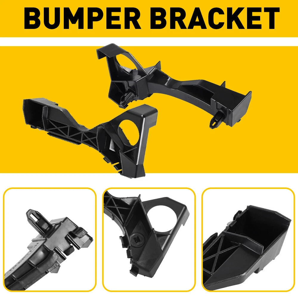 Bumper Bracket Set For 2003-2008 Toyota Corolla USA Built Front Steel 2Pc US 6B93BC-57