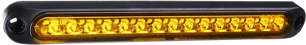 2X LED Amber Strip Truck Trailer Stop Tail Flowing Turn Signal Brake Light Bar 6B93BC-57