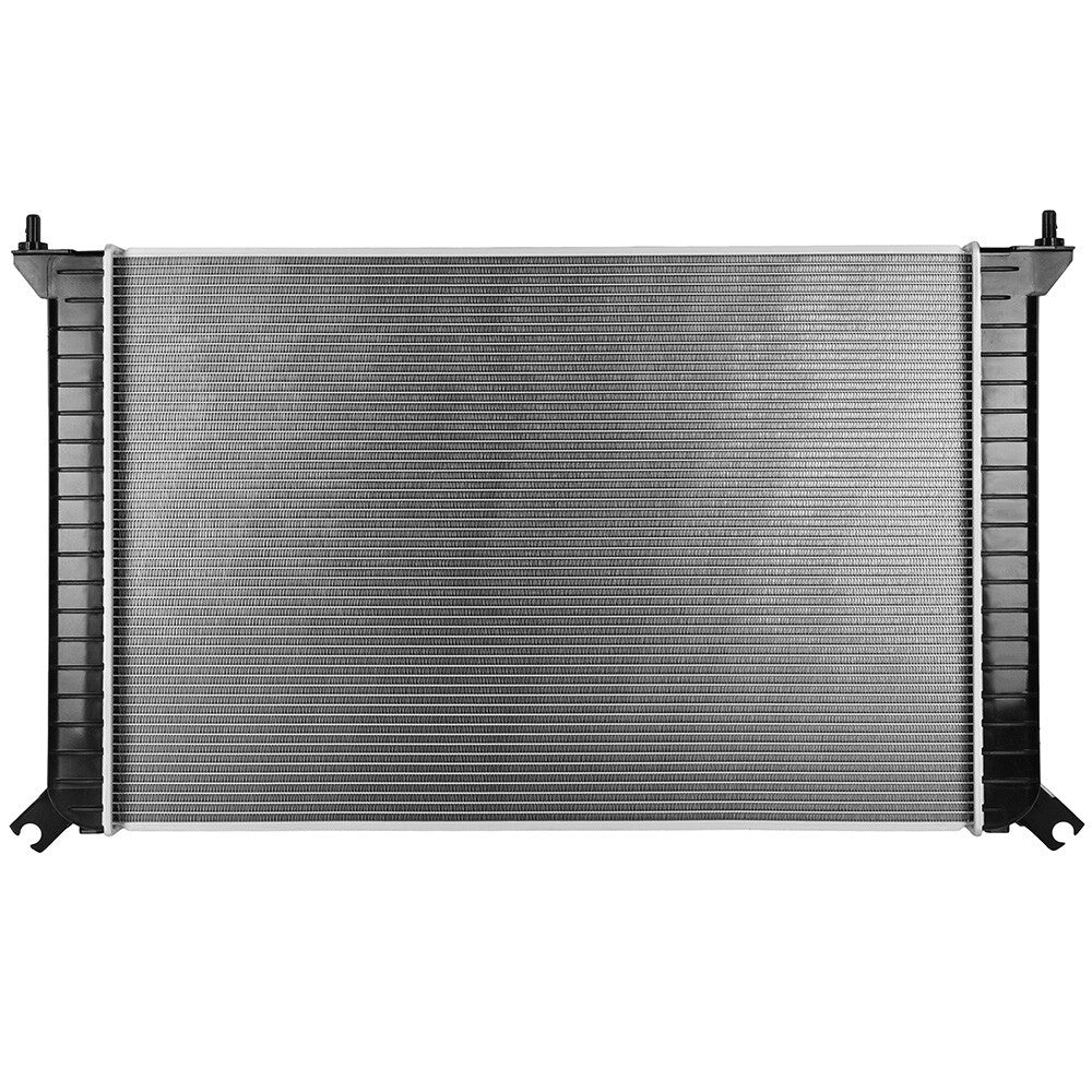 Aluminum Radiator & Condenser Cooling Kit For 2011 2013-2014 GMC Sierra 3500 HD 6B93BC-57