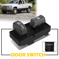 PASSENGER SIDE MASTER POWER WINDOW SWITCH FOR 95-04 CHEVY GMC C/K SONOMA YUKON 6B93BC-57