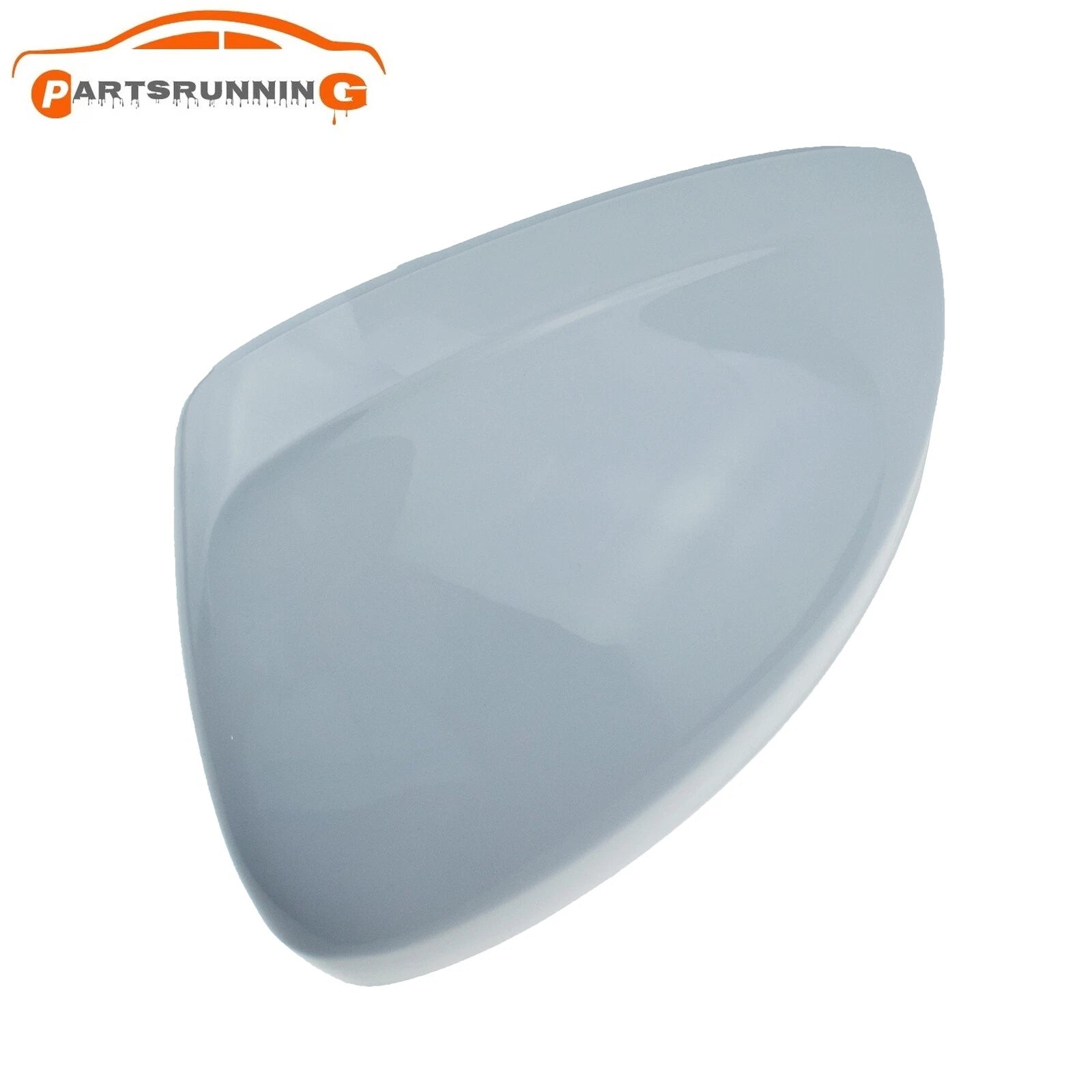 White Left RearView Mirror Cover Replace For VW Volkswagen Tiguan 2018-2022 6B93BC-57