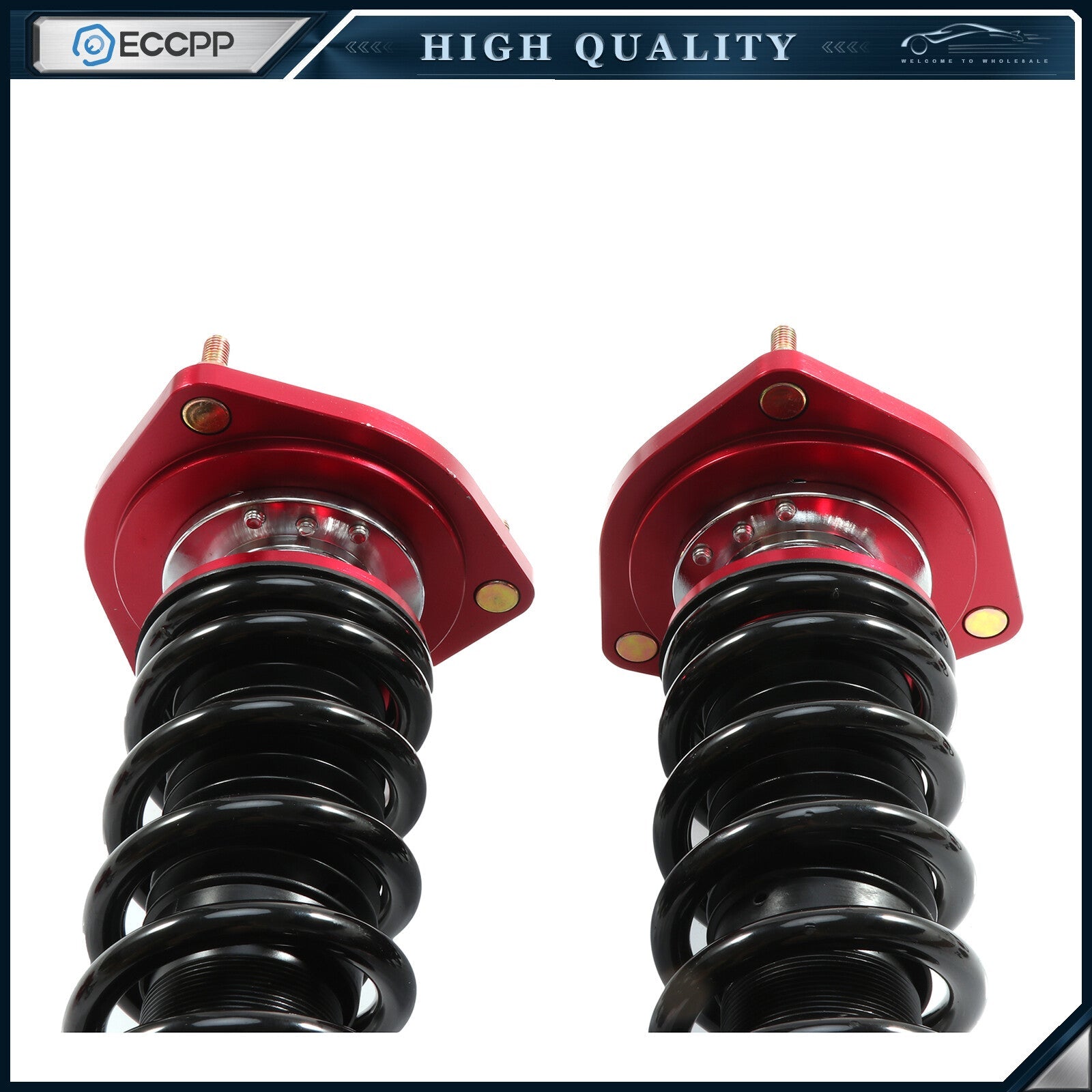 ECCPP Coilovers  For 2003-2007 Golf MK5 Struts Suspension Spring Kits Adj Height ECCPP