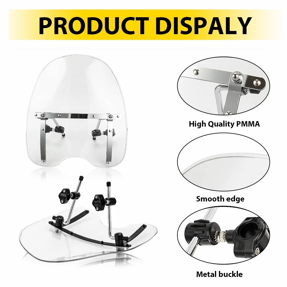 Clear Windshield Windscreen For Suzuki Boulevard Intruder Volusia Marauder 800 A 6B93BC-57