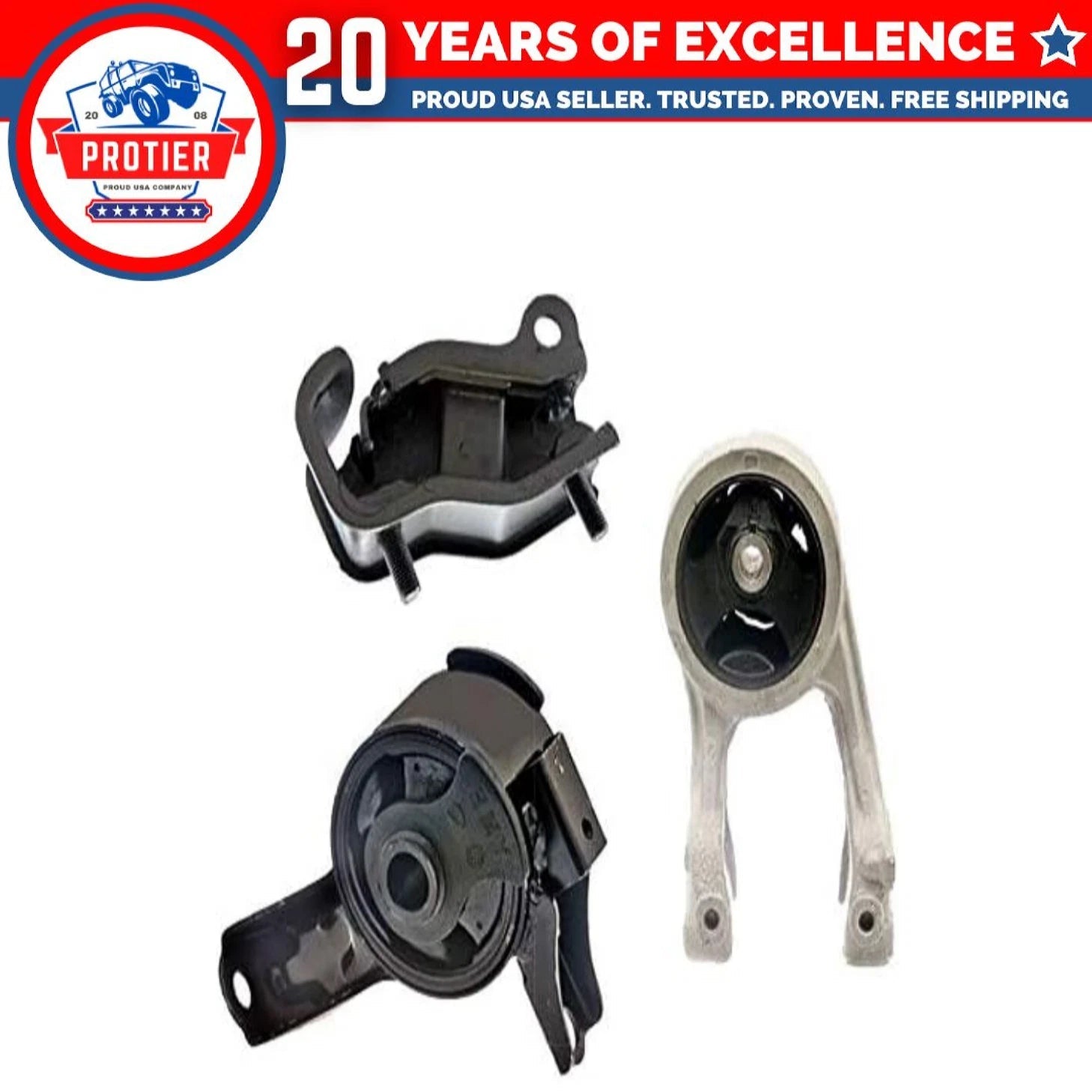 Fits 2005-2006 Honda Odyssey 3.5L VTEC Engine Motor & Trans Mount Set 3PCS : 6B93BC-57