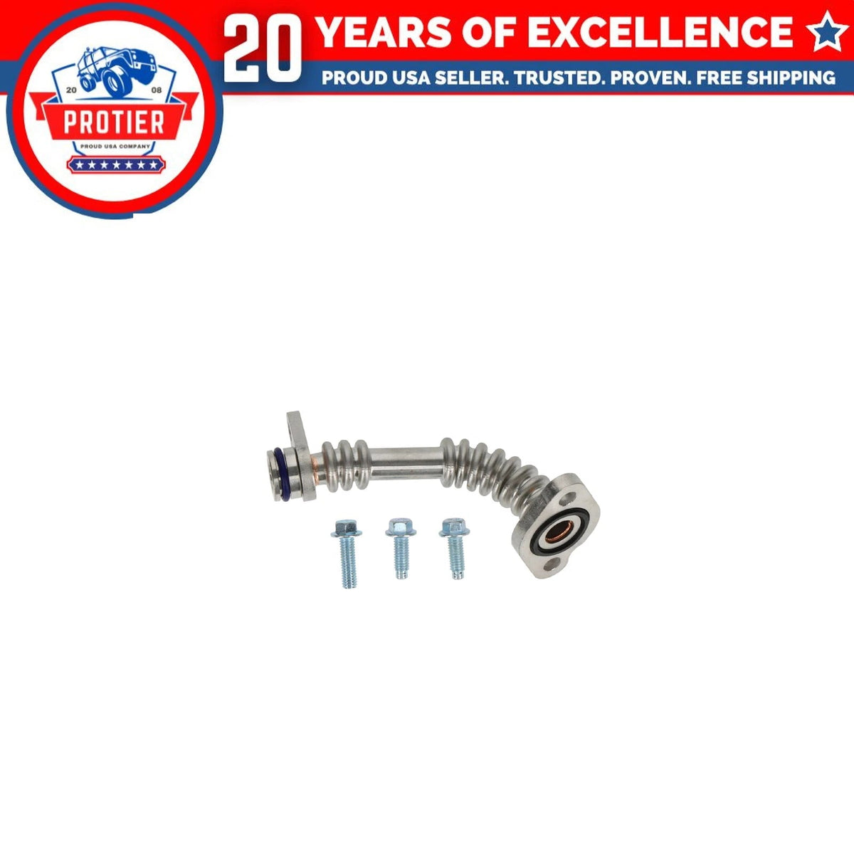 Turbocharger Oil Supply Line Fits Ford Edge Escape Fusion MKC MKZ 13-19 L4 2.0L 6B93BC-57